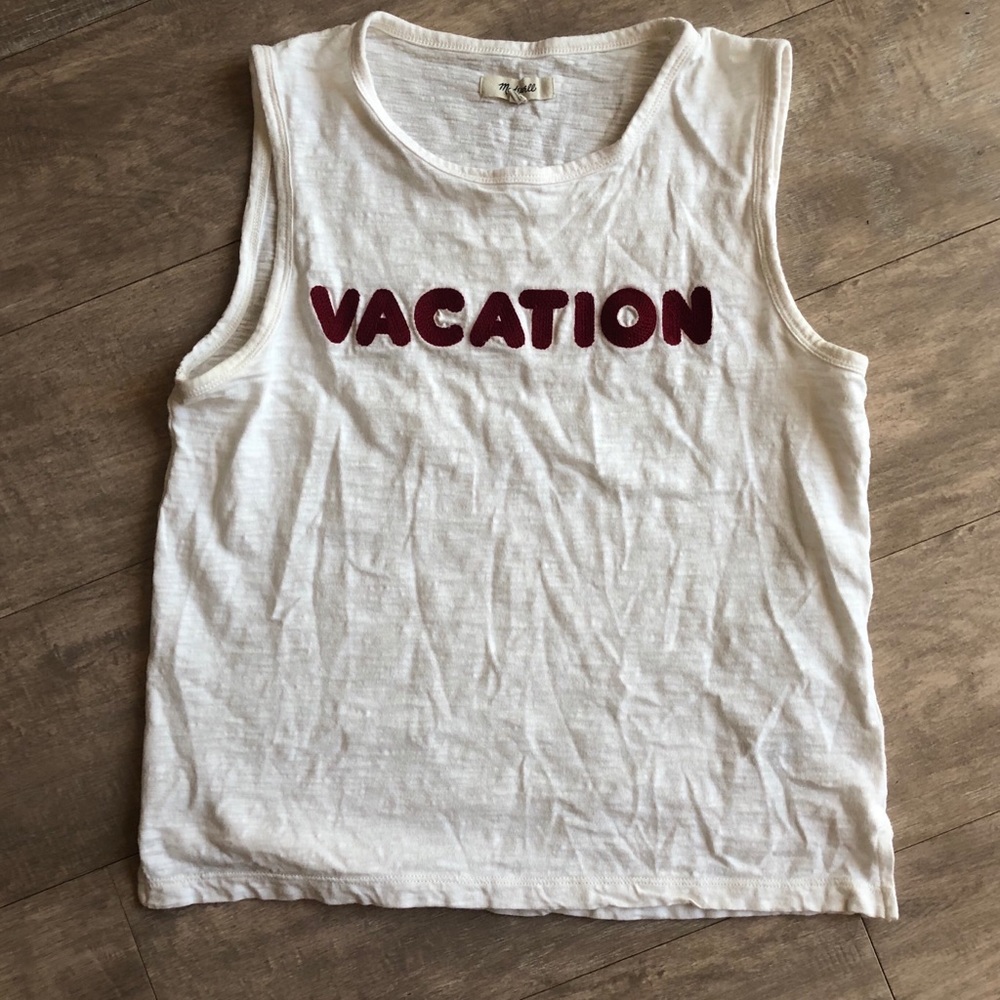Madewell tank top in S